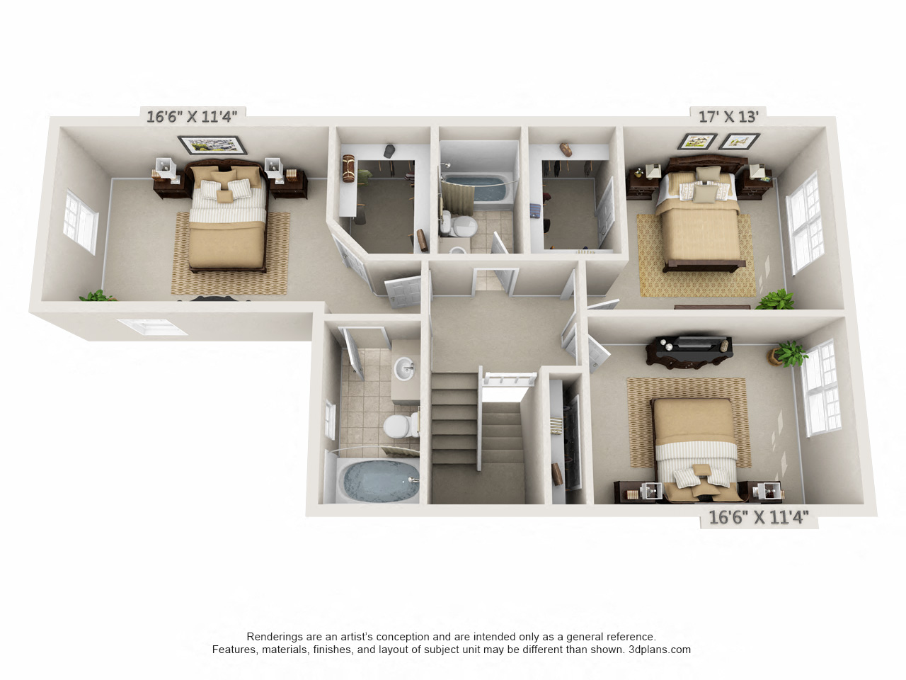 Floor Plans of Nantucket in Loveland, OH